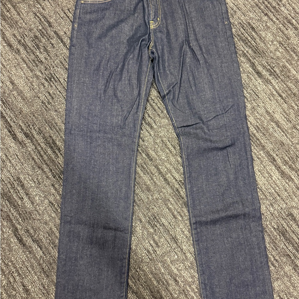 AG Adriano Goldschmied Indigo Straight Leg Jeans